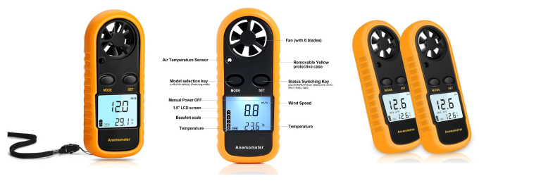 Digital Handheld Anemometer

