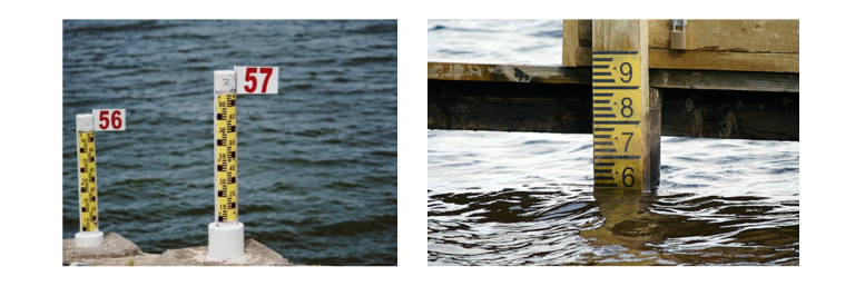 River Gauge Plates

